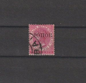 MALAYA/JOHORE 1884/91 SG 106c USED Cat £13