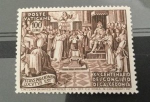 Vatican City Sc# 153 Mint NH (Mint Never Hinged) MNH 1951 Chalcedon Key Value