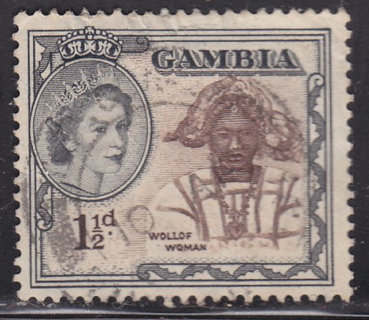 Gambia 155 Wollof Woman 1953