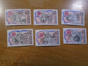 France  #   B602-09   MNH