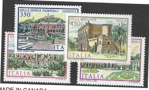 Italy  SC#1606-1609 MNH VF.....Nice Opportunity!