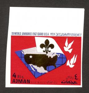 AJMAN SC# 187 VF MNH 1969 Imp.