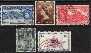 New Zealand Sc #280-284 Used