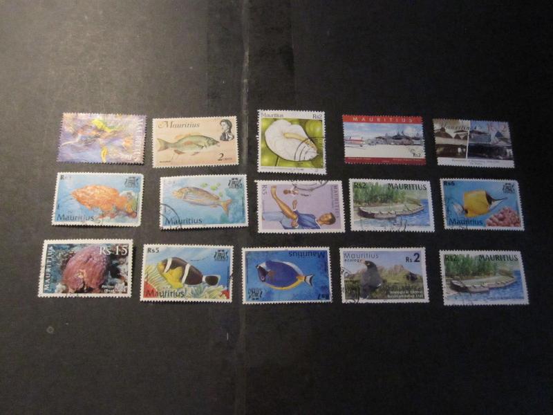 Mauritius Assortment #1 Used - WDWPhilatelic