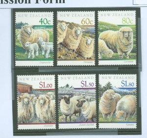 New Zealand #1014-1019   (Sheep)