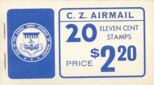 Canal Zone Scott #'s C49a MNH booklet