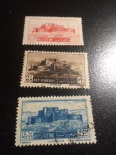 Syria sc 374,375,377 MH+u