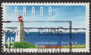 Used 1645 Confederation Bridge and Lighthouse