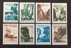 Bulgaria 1968 #1681-8(8), Scenes,  MNH.