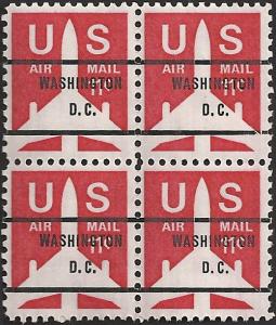 # C78b MINT NEVER HINGED PRE-CANCELED JET SILHOUETTE