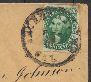 Doyle's_Stamps: Secret Ravine, California, Early State Postal History - Cover