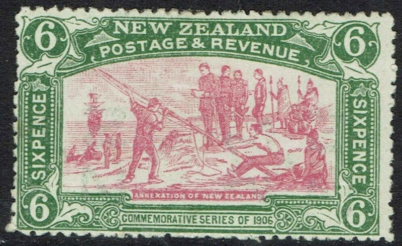 NEW ZEALAND 1906 CHRISTCHURCH EXHIBITION 6D 