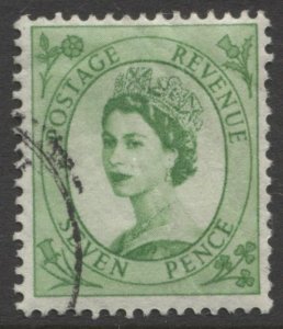 STAMP STATION PERTH GB #326 QEII Definitive  Used 1955-57