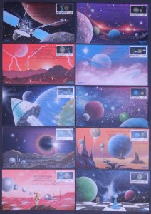 #2568-77 Space Exploration Beller FDC Set