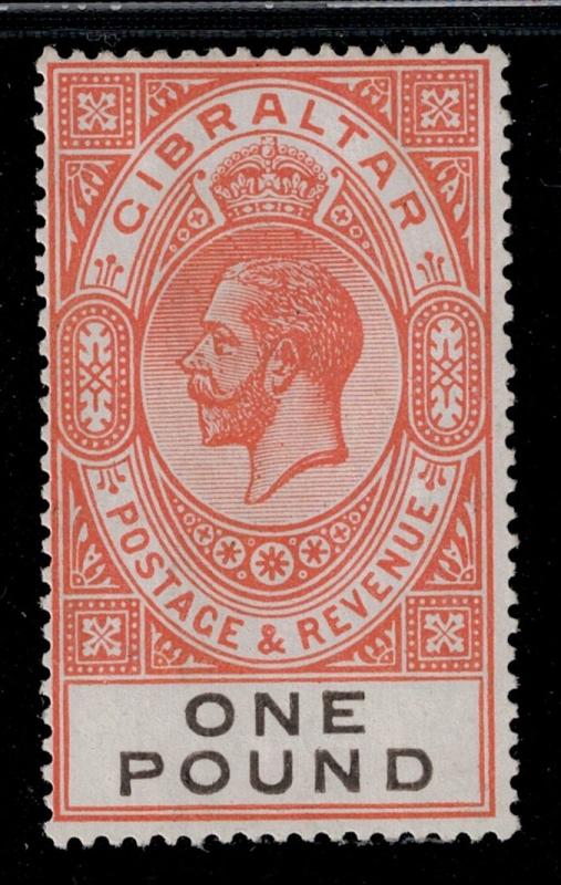 Gibraltar 1921 92 H CV$190