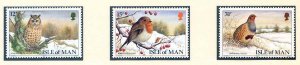 1988 Isle of Man SG396/SG398 Christmas Set Unmounted Mint