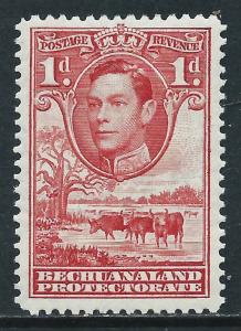 Bechuanaland Protectorate, Sc #125, 1d MH