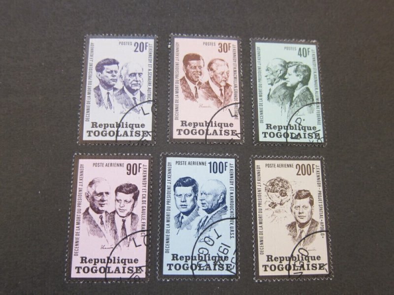 Togo 1973 Sc B856-8,C206-8 CTO set FU