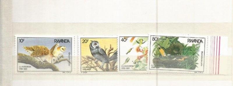 RWANDA SCOTT 1226-9 MNH 