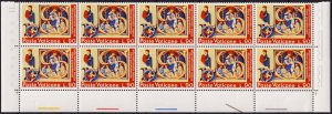 Block vatikanstaten 1972 St. John, the Second Letter 90 Lire Scott VA 523