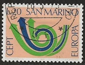 San Marino ^ Scott # 802 - Used
