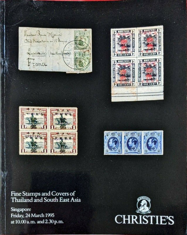 Auction Catalogue Stamps and Covers of THAILAND and SOUTH EAST ASIA