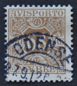 DYNAMITE Stamps: Denmark Scott #P7 – USED