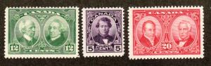 Canada 146-148 Mint!