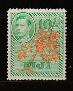 Fiji a MH 10/- KGVI