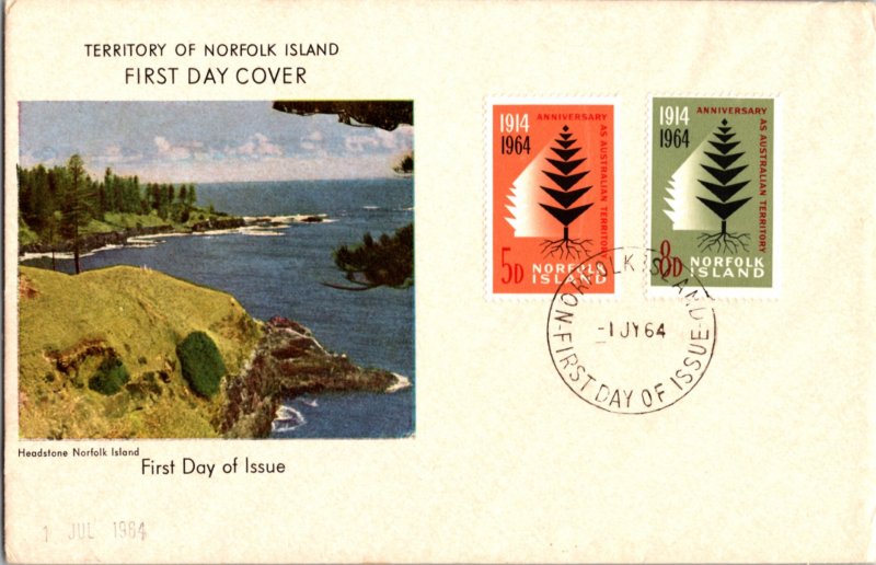 Norfolk Islands, Worldwide First Day Cover