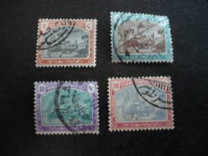 Stamps - Sudan - Scott# J5-J8 - Used Set of 4 Stamps