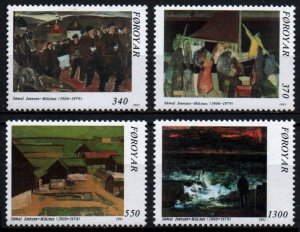 Faroe Islands # 228 - 231 MNH