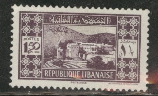 LEBANON Scott 153 MH* 1939 stamp 