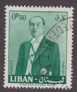 Lebanon 344 President Fuad Chehab 1960