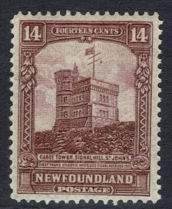 NEWFOUNDLAND 1928 PUBLICITY ISSUE 14C PERF 131/2 - 14