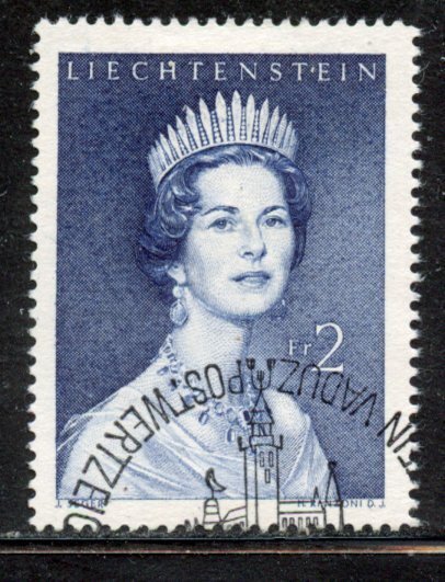 Liechtenstein  # 357, Used. CV $ 2.00