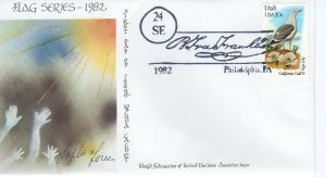 B FRANKLIN POSTMARK,   PHILADELPHIA, PA   24 SE, 1982  FDC10377