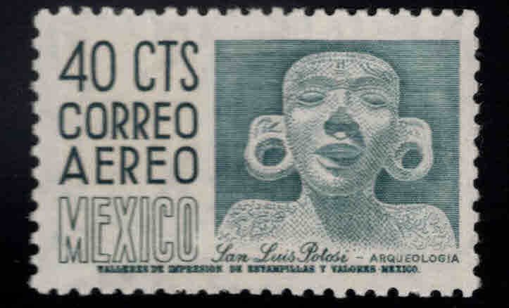 Mexico Scott C211 MNH** airmail stamp pencil ID in gum