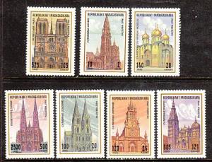 Malagasy Churches 1208-14 MNH VF