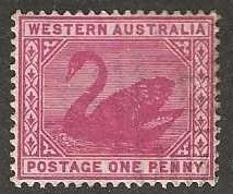 Western Australia 73, used,  watermark 83    1899. (a703)