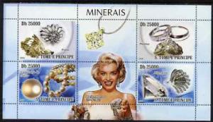 St Thomas & Prince Islands 2008 Minerals and Jewels (...