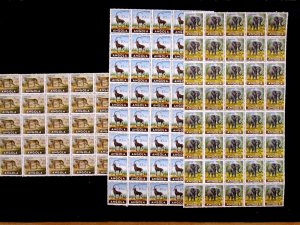 ANGOLA - SCOTT# 362-363 - PANE 40 - MNH - CAT VAL $20.00