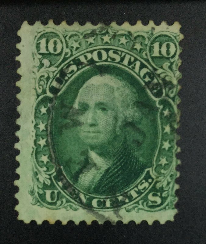 MOMEN: US STAMPS #68 USED LOT #51618