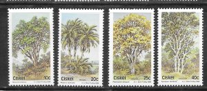 South Africa Ciskei #50-53 MNH Set of 4 Singles (my5)