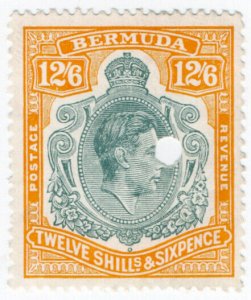 (I.B) Bermuda Revenue : Duty Stamp 12/6d
