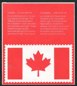 CANADA Flags, 17¢, Sheet of 12  Mint NH CELEBRATE CANADA DAY 1979  (r10)