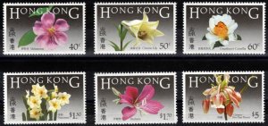 Hong Kong 1985 MNH** - Indigenous Flowers Complete set of [6]. - Scott # 451-456