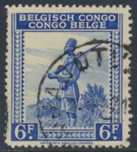 Belgium Congo  Used    SC# 222  please see details and scans 