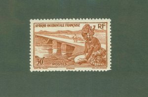 FRENCH WEST AFRICA  37 MH BIN $0.50