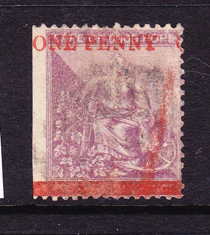 Cape of Good Hope 187476 1d on 6d Hope FU SG 32 Africa South